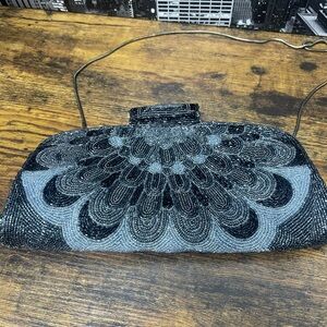 Vintage beaded clutch